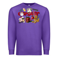 Purple Counselor Christmas Premium Sweatshirt - LillyAllenDesigns