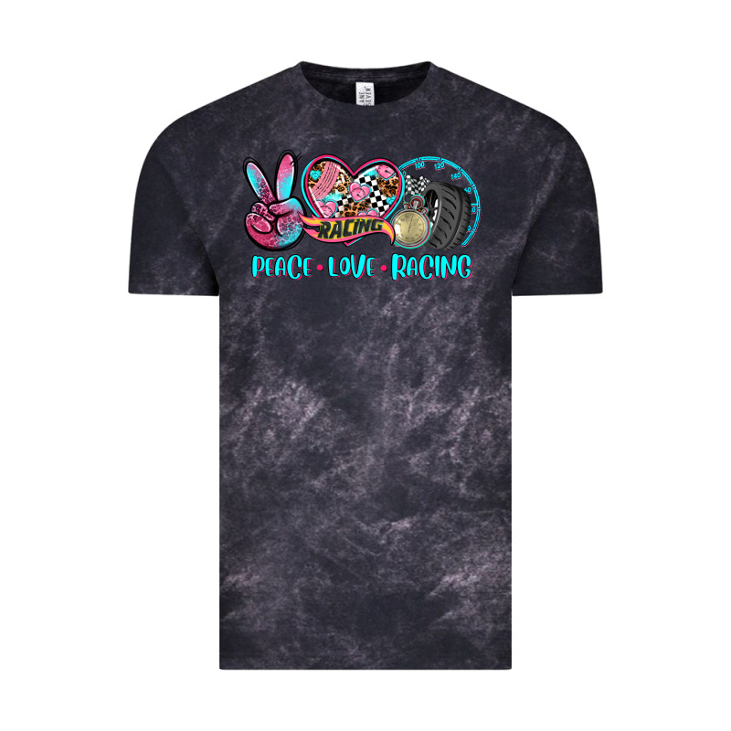 Peace Love Racing Vintage Tee by AdoDesignShop | Teevron