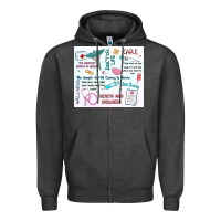 Charcoal Heather doctor life Zipper Hoodie - MaliasSmallBusiness