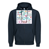 Navy doctor life Zipper Hoodie - MaliasSmallBusiness