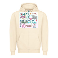 Sandshell doctor life Zipper Hoodie - MaliasSmallBusiness