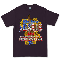 Plum she loves jesus Premium Tee - texasbilliewilder