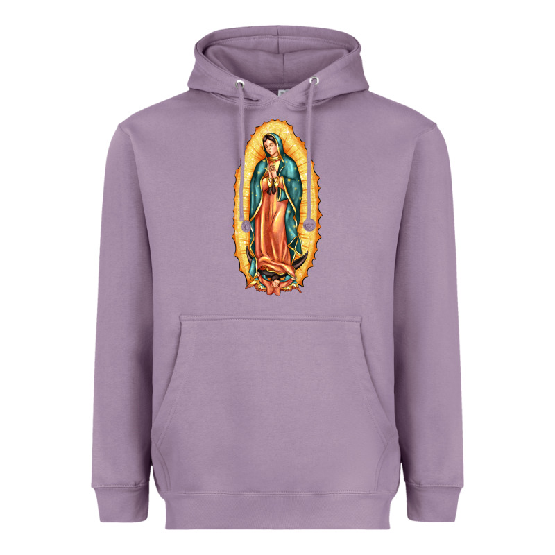 Our Lady Of Guadalupe Heavyweight Hoodie by LillyAllenDesigns | Teevron