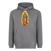 Storm our lady of guadalupe Heavyweight Hoodie - LillyAllenDesigns