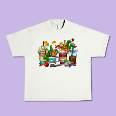 Spanish Teacher Coffee Cups Urban Heavy Tee Designed By Adodesignshop