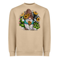 Mushroom gnomes sunflower cactus Heavyweight Sweatshirt - JahusDesignShop