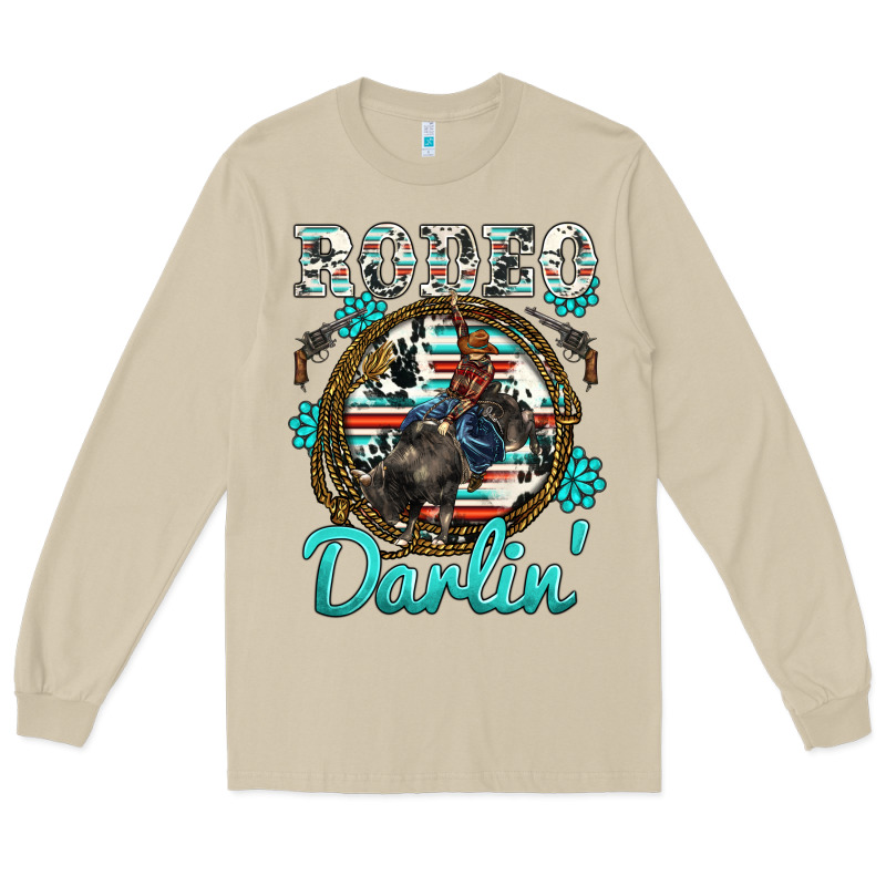Rodeo Darling Long Sleeve Tee by BarkalooDesign | Teevron