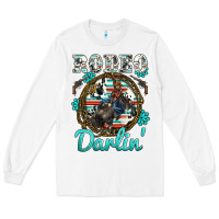White rodeo darling Long Sleeve Tee - BarkalooDesign