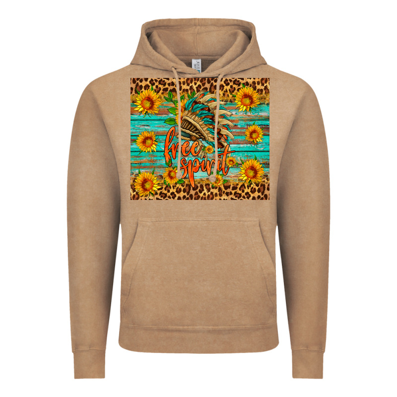 Free Spirit Vintage Hoodie by HRA Design Shop | Teevron