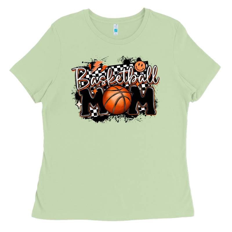 Basketball Mom Ladies Tee by MaliasSmallBusiness | Teevron