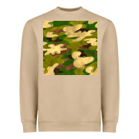 Mushroom camouflage seamless pattern Heavyweight Sweatshirt - BundleAndBundleShop