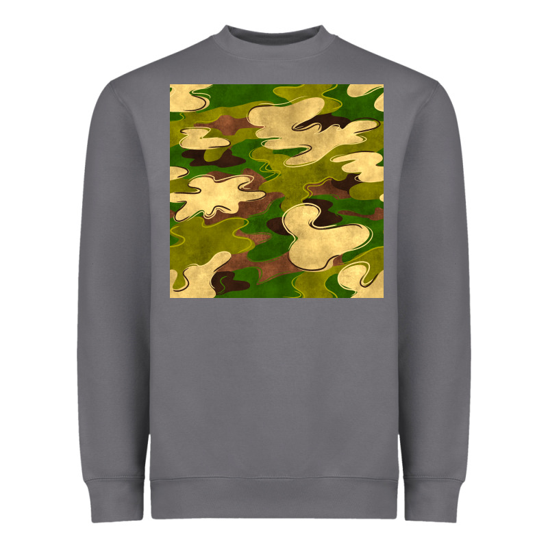 Camouflage Seamless Pattern Heavyweight Sweatshirt by BundleAndBundleShop | Teevron