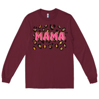 Burgundy mama Long Sleeve Tee - JahusDesignShop