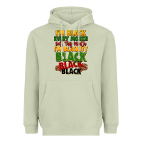 Matcha juneteenth im black every month Heavyweight Hoodie - LillyAllenDesigns