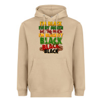 Mushroom juneteenth im black every month Heavyweight Hoodie - LillyAllenDesigns