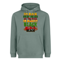 Sage juneteenth im black every month Heavyweight Hoodie - LillyAllenDesigns