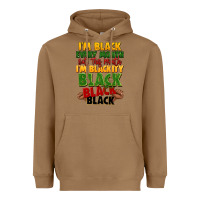Toasted Coconut juneteenth im black every month Heavyweight Hoodie - LillyAllenDesigns