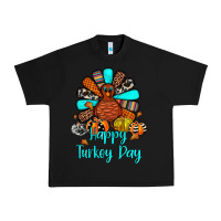 Black happy turkey day Urban Heavy Tee - JahusDesignShop