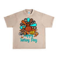 French Oak happy turkey day Urban Heavy Tee - JahusDesignShop