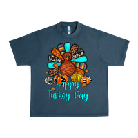 Midnight Navy happy turkey day Urban Heavy Tee - JahusDesignShop