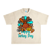 Sandshell happy turkey day Urban Heavy Tee - JahusDesignShop