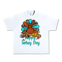 White happy turkey day Urban Heavy Tee - JahusDesignShop
