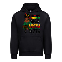 Black juneteenth 1865 because my ancestors Urban Hoodie - CowGirlArtShop