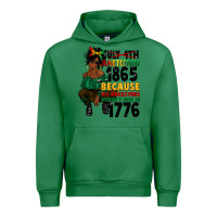 Emerald juneteenth 1865 because my ancestors Urban Hoodie - CowGirlArtShop