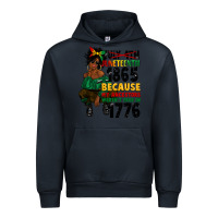 Navy juneteenth 1865 because my ancestors Urban Hoodie - CowGirlArtShop