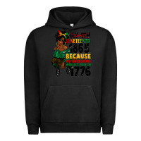 Pigment Black juneteenth 1865 because my ancestors Urban Hoodie - CowGirlArtShop