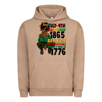 Pigment Burro juneteenth 1865 because my ancestors Urban Hoodie - CowGirlArtShop