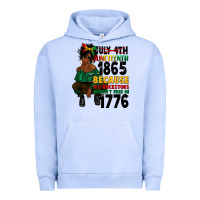 Pigment Grape Ice juneteenth 1865 because my ancestors Urban Hoodie - CowGirlArtShop