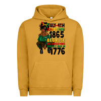 Pigment Peanut Butter juneteenth 1865 because my ancestors Urban Hoodie - CowGirlArtShop
