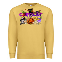 Antique Gold Counselor Halloween Premium Sweatshirt - LillyAllenDesigns