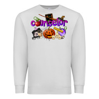 Dove Grey Counselor Halloween Premium Sweatshirt - LillyAllenDesigns