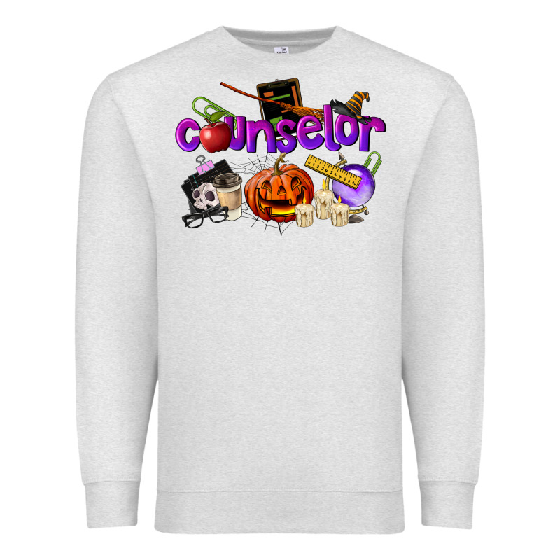 Counselor Halloween Premium Sweatshirt by LillyAllenDesigns | Teevron