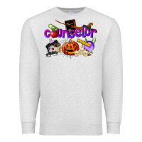 Oatmeal Heather Counselor Halloween Premium Sweatshirt - LillyAllenDesigns