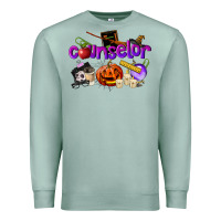Seafoam Counselor Halloween Premium Sweatshirt - LillyAllenDesigns