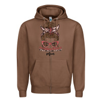 Chestnut gymnastics mom Zipper Hoodie - MaliasSmallBusiness
