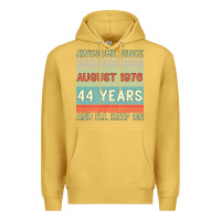Antique Gold awesome since august 1976 44 years and i ll keep on Premium Hoodie - Bettercallsaul