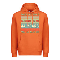Carrot awesome since august 1976 44 years and i ll keep on Premium Hoodie - Bettercallsaul