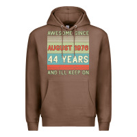 Chestnut awesome since august 1976 44 years and i ll keep on Premium Hoodie - Bettercallsaul