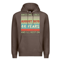 Coffee awesome since august 1976 44 years and i ll keep on Premium Hoodie - Bettercallsaul