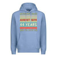 Colony Blue awesome since august 1976 44 years and i ll keep on Premium Hoodie - Bettercallsaul