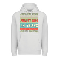 Dove Grey awesome since august 1976 44 years and i ll keep on Premium Hoodie - Bettercallsaul