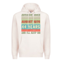 Pale Pink awesome since august 1976 44 years and i ll keep on Premium Hoodie - Bettercallsaul