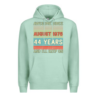 Seafoam awesome since august 1976 44 years and i ll keep on Premium Hoodie - Bettercallsaul