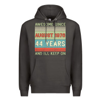 Smoke awesome since august 1976 44 years and i ll keep on Premium Hoodie - Bettercallsaul