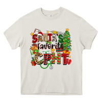 Santa's Favorite Cpht Heavy Core Tee | Teevron