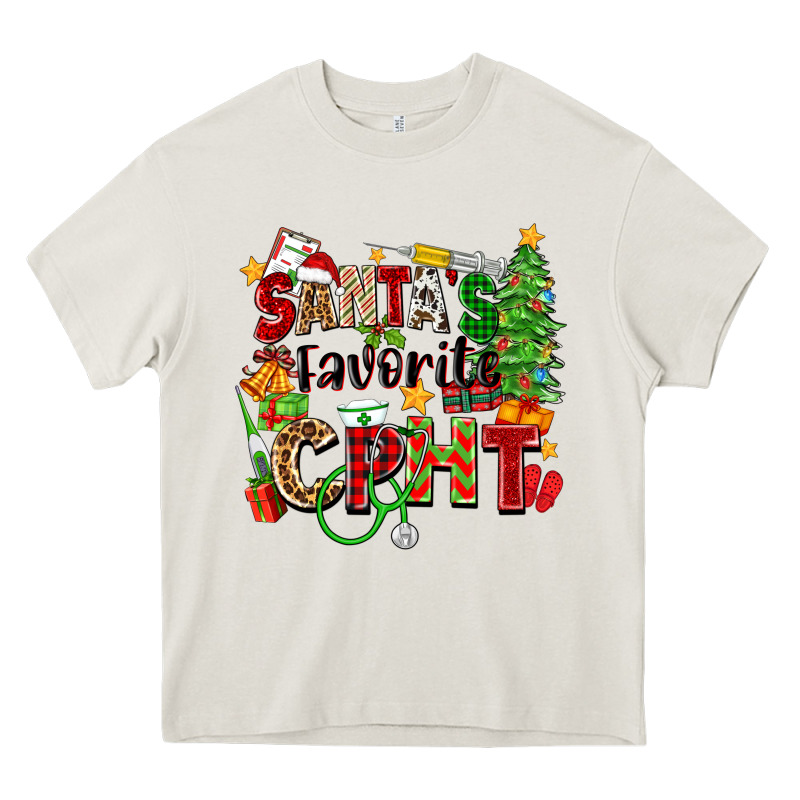 Santa's Favorite Cpht Heavy Core Tee by Zillion Design Studio | Teevron